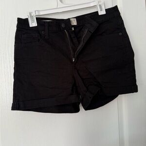 Universal Thread Black Bermuda Shorts Casual Cotton